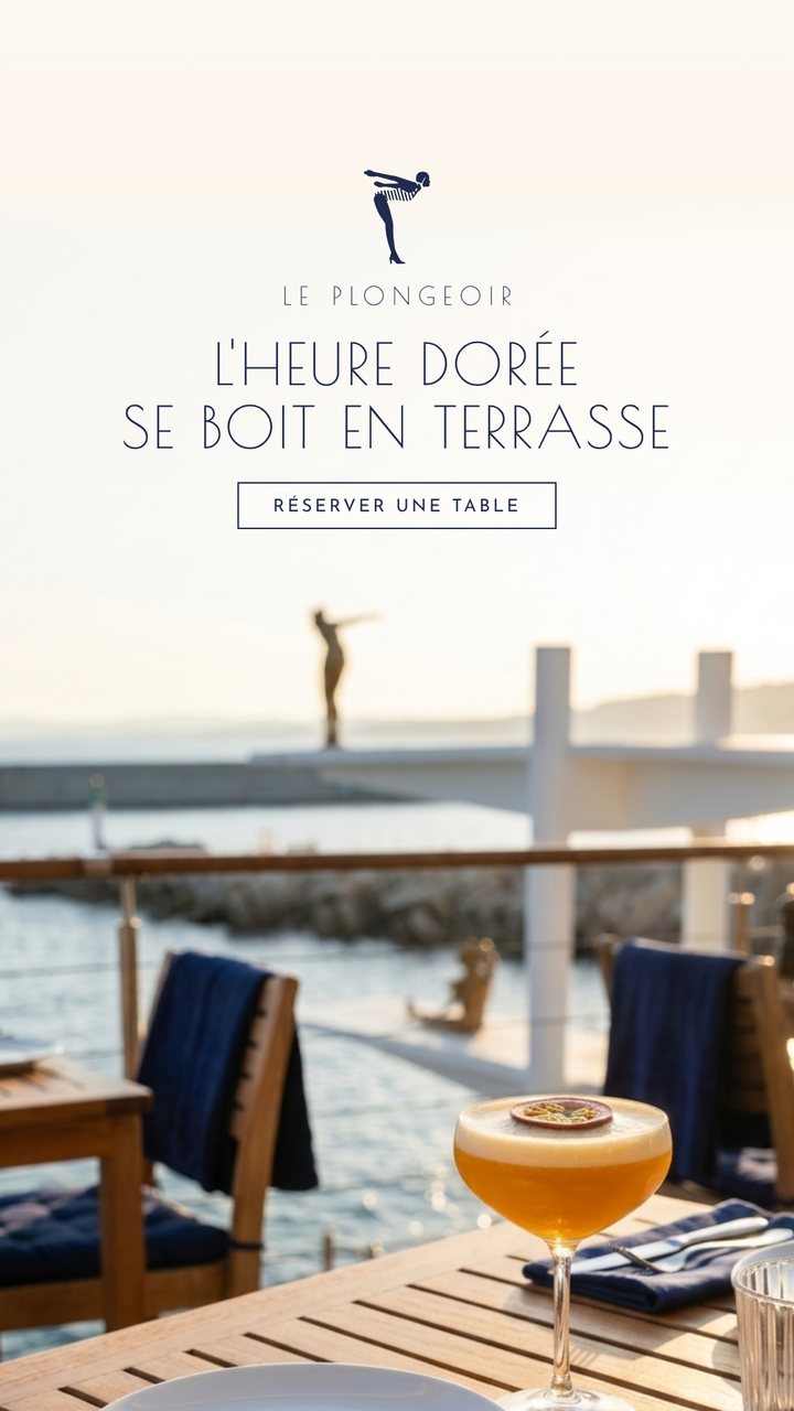 Story finale Le Plongeoir : L'heure dorée se boit en terrasse
